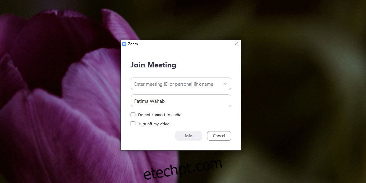 zoom reunião login