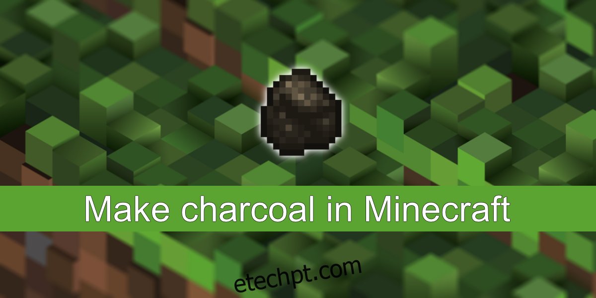 carvão no Minecraft