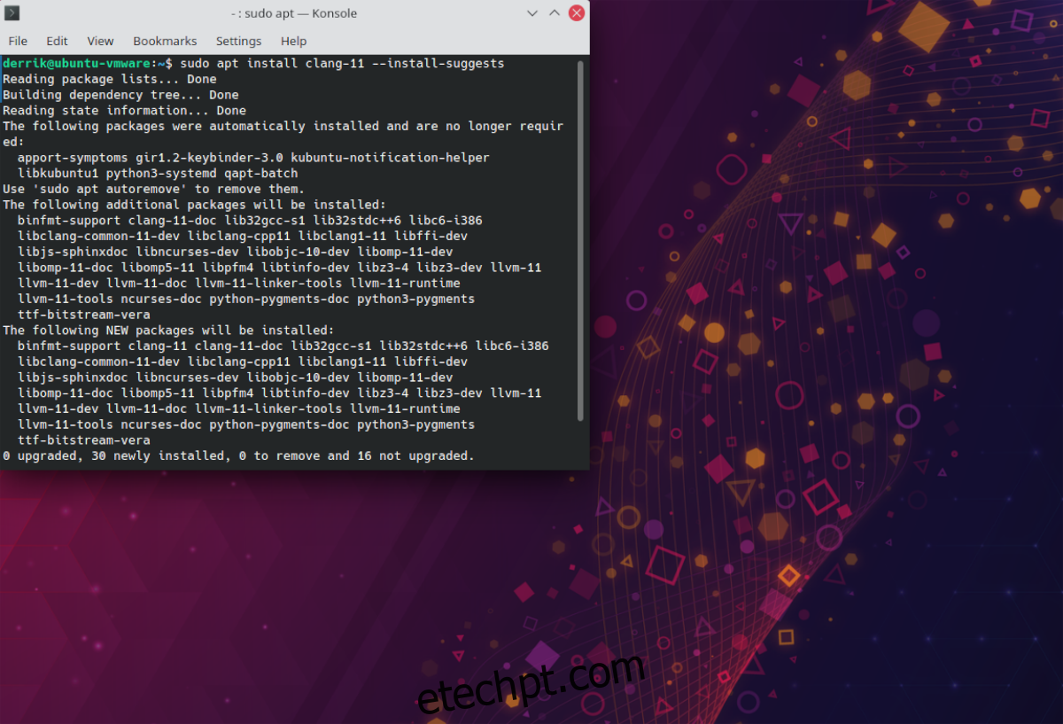 instalar o Clang no Ubuntu
