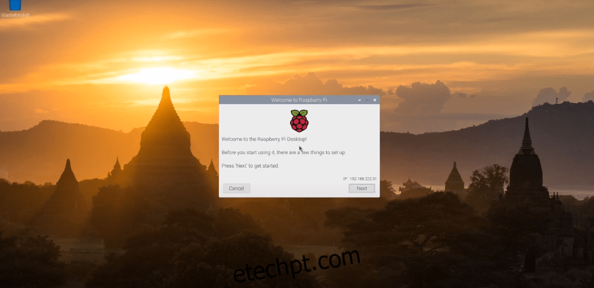 iinstall Raspberry Pi OS com desktop