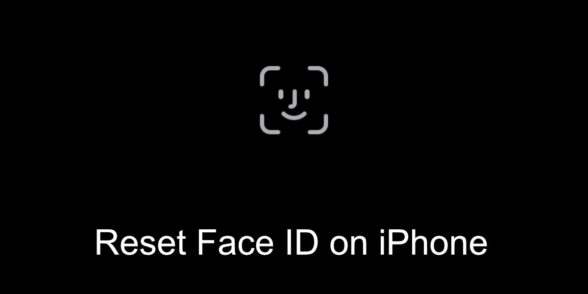 redefinir o Face ID no iPhone