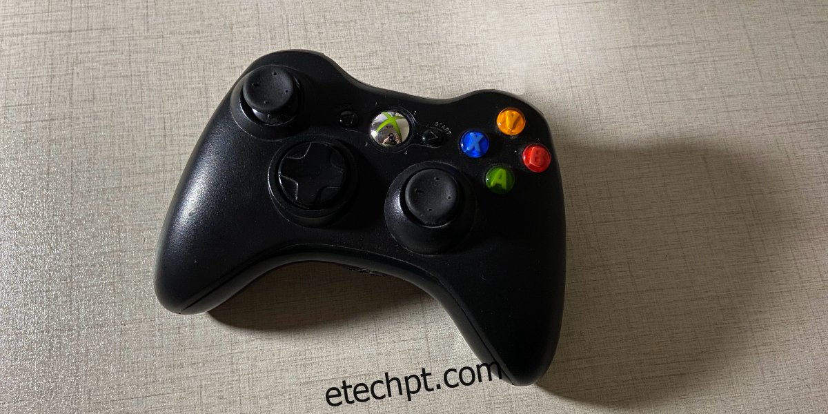 Conecte o controle do Xbox 360 ao PC