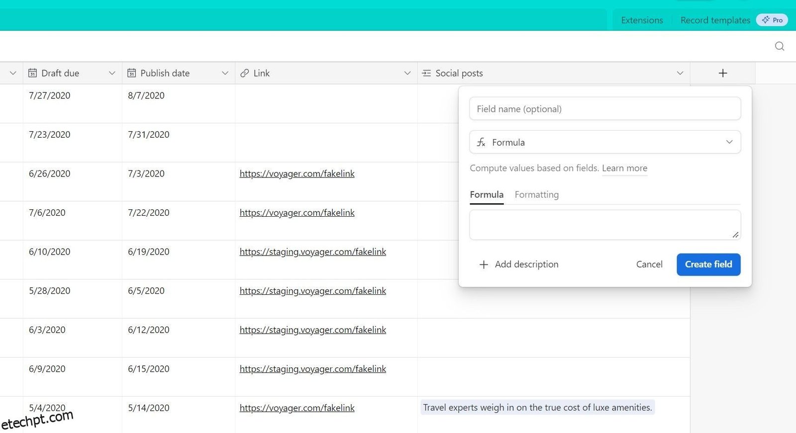 Domine Fórmulas no Airtable: Guia Completo para Acelerar seu Fluxo de Trabalho